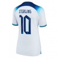 England Raheem Sterling #10 Replica Home Shirt Ladies World Cup 2022 Short Sleeve